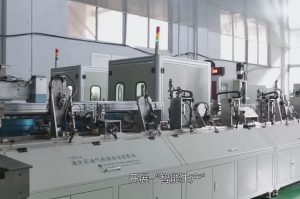 Automatic intelligent valve production line