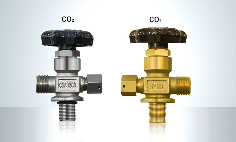 co2 cylinder valves