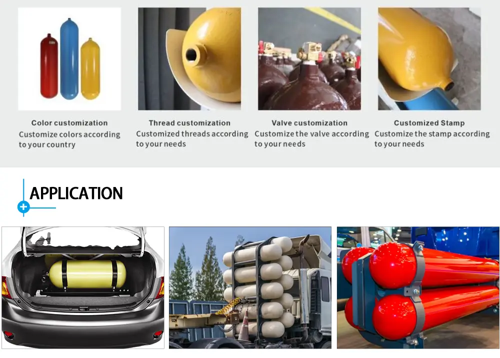 fiber cng cylinder application