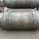 Assembly chlorine gas cylinder