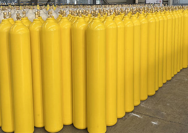 chlorine-gas-cylinder, ammonia gas cylinder